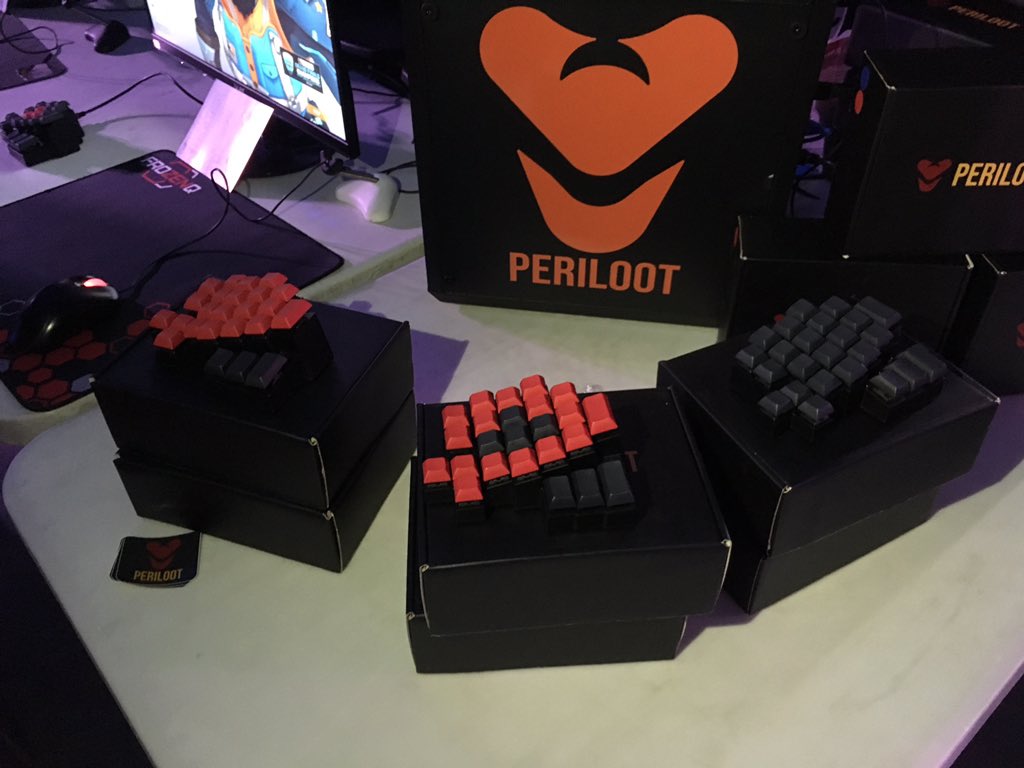 periloot's tweet photo. Our booth setup for today @DreamHackCanada #DHMTL19 #dreamhack #Montreal #mechanicalkeyboards #keyboards https://t.co/HHdd4Oa8wO