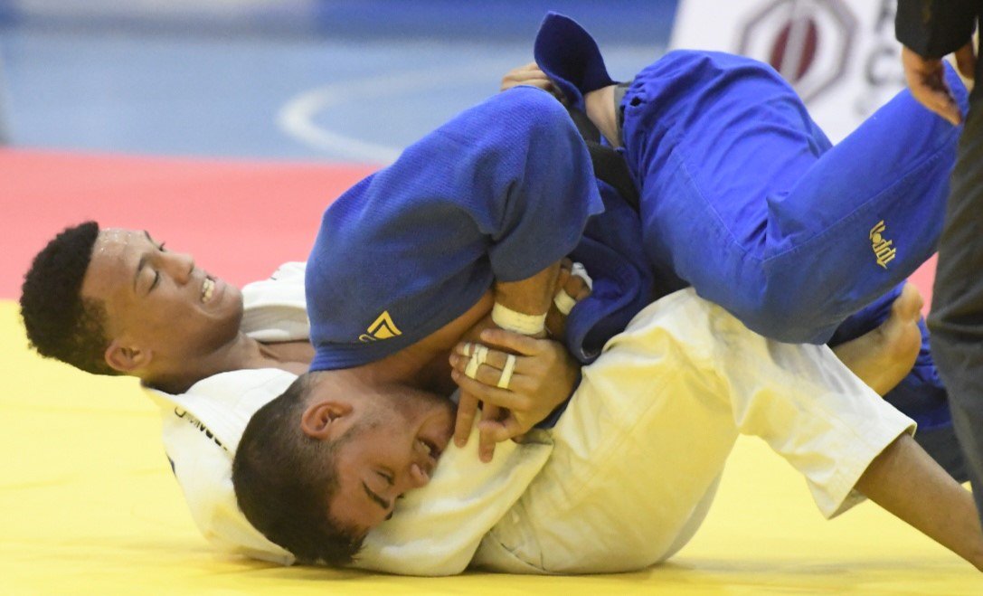 FEDOJUDO's tweet photo. Dominicanos Medickson del Orbe, Robert Florentino, Lewis Medina y José Nova ganaron medallas de oro de sus respectivas categorías Santo Domingo Panamerican Open de Judo 2019, clasificatorio Juegos Olímpicos Tokio 2020. 
https://t.co/kUgWweIxxC https://t.co/DEEtNDZ2dL