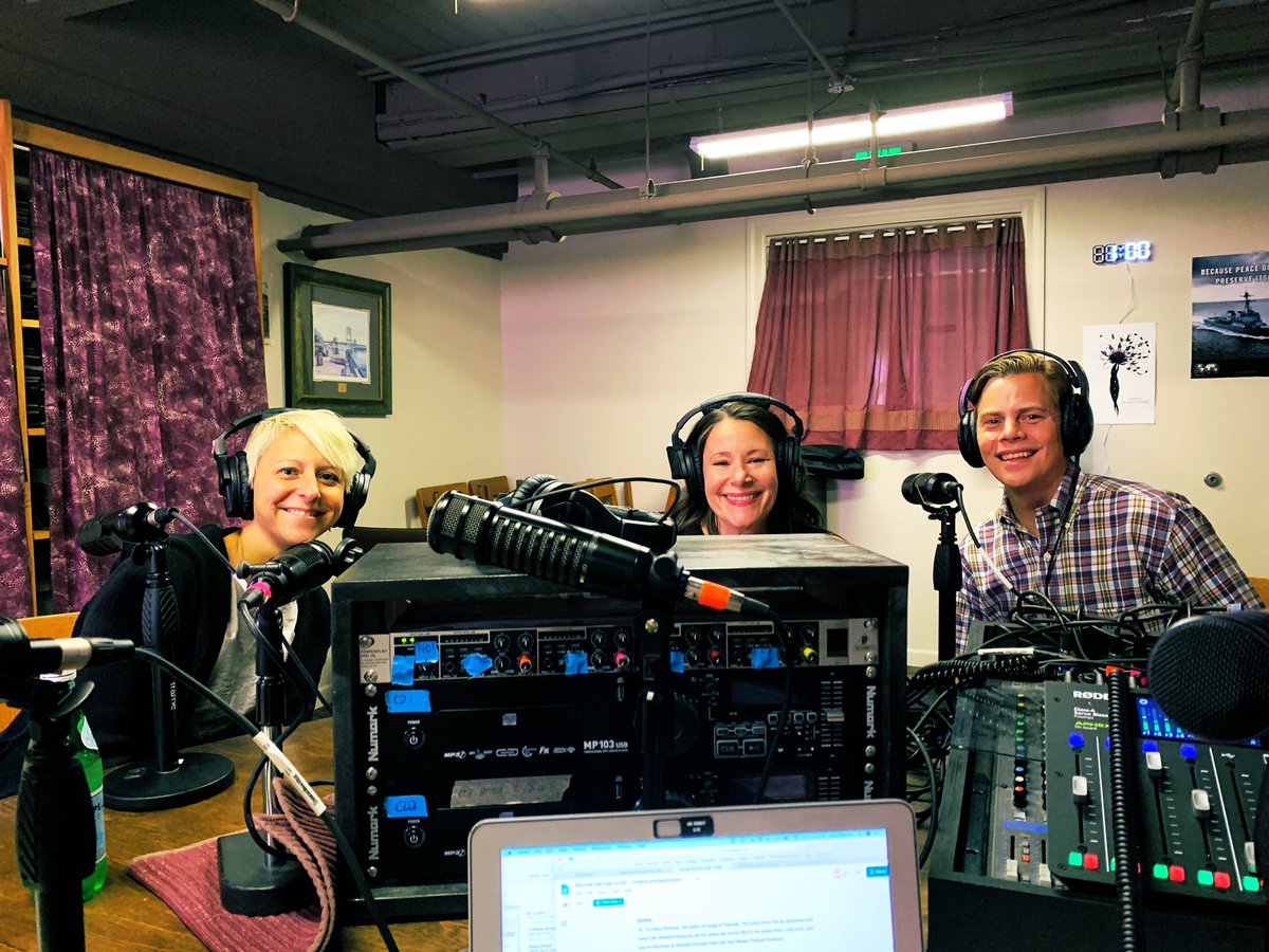 karaswisher's tweet image. I have become Orville. Look for our epic Recode Decode podcast from Indiana by me and @EricaAmerica talking with amazing entrepreneurs from @virtahealth @AnvlApp and @getzylo