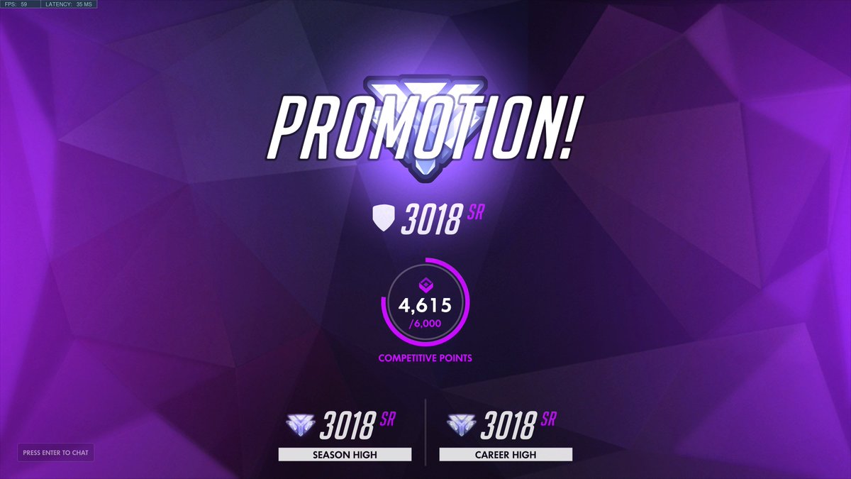 alternagod's tweet image. I am literally almost in tears... I've been training day in and day out for the last 2 years and this was my goal.  I finally did it y'all.  #Overwatch #Diamond #MainTank #2yearslater