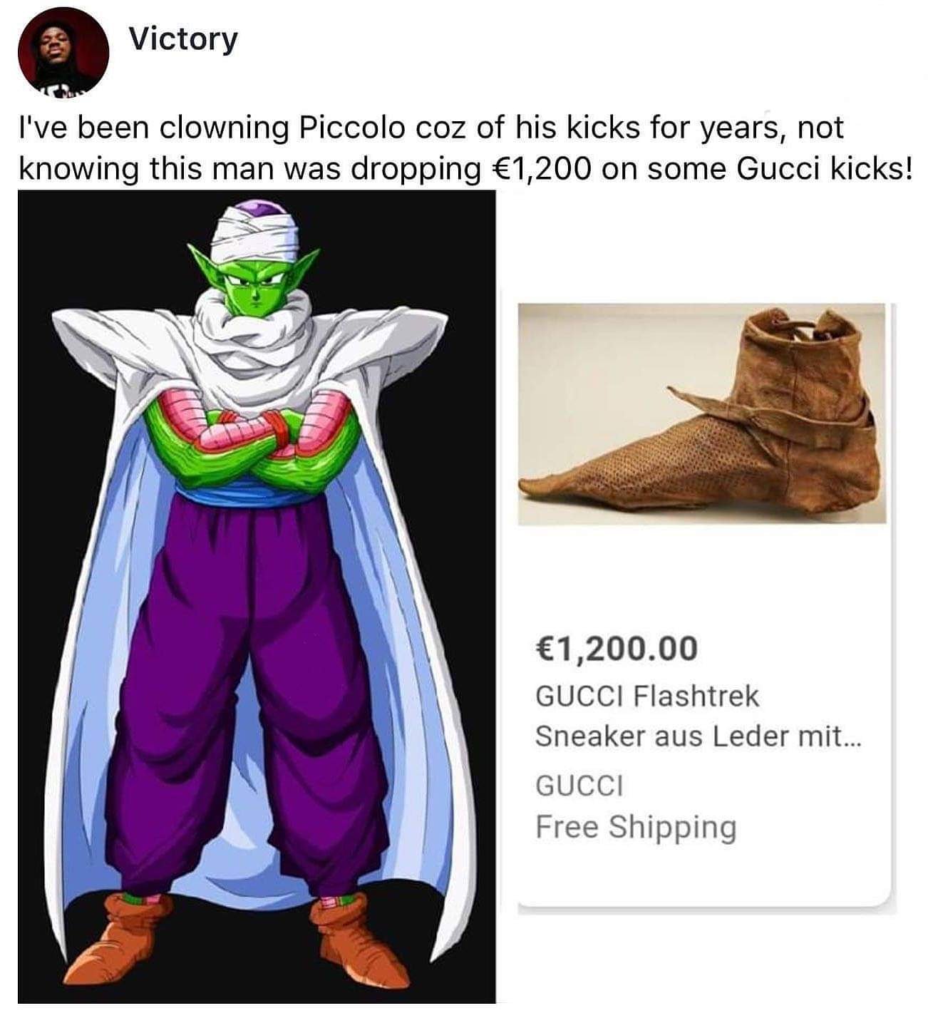 Piccolo always had an awesome style 