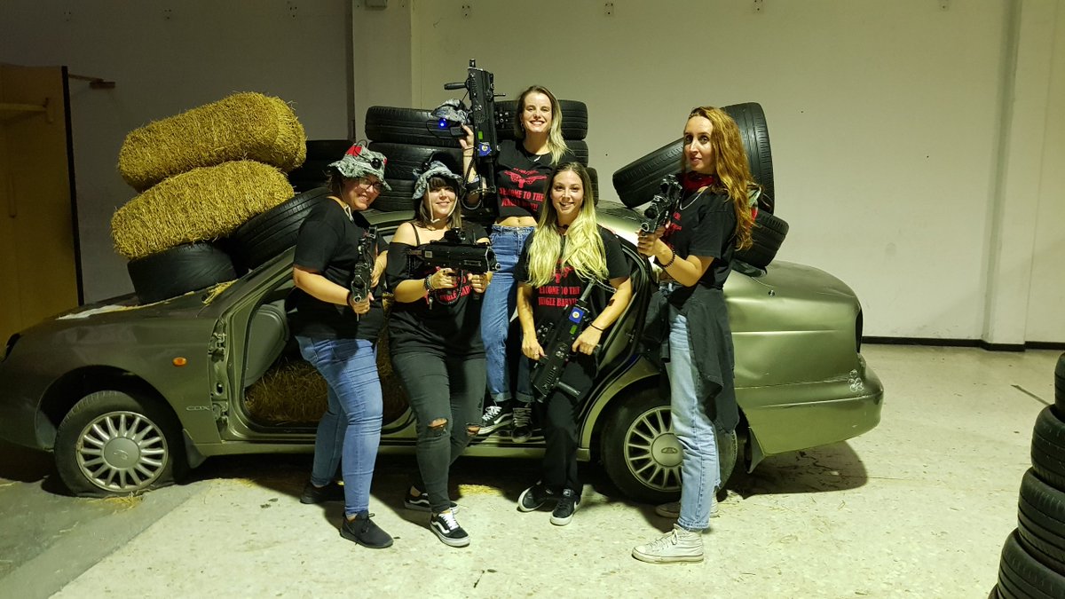 CorLaserCombat's tweet photo. Estos grupos han venido a disfrutar de unas sesiones de láser combat. Y tú, ¿a qué esperas? Haz tu reserva en la web https://t.co/sIWrvYCNHe o por teléfono 881.926.574
#lasercombat #coruñalasercombat #ociogalicia #actividadesengrupo https://t.co/XgegCAq9MO