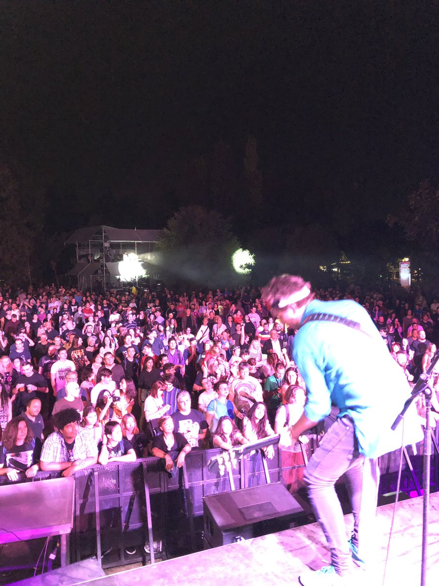 KeefRipoff's tweet photo. What a great weekend away with the boys. Thank you Bucharest for having us again 🇷🇴 @RollingClones #RollingStones #Festival #tributeband https://t.co/YRaUIiQxgL