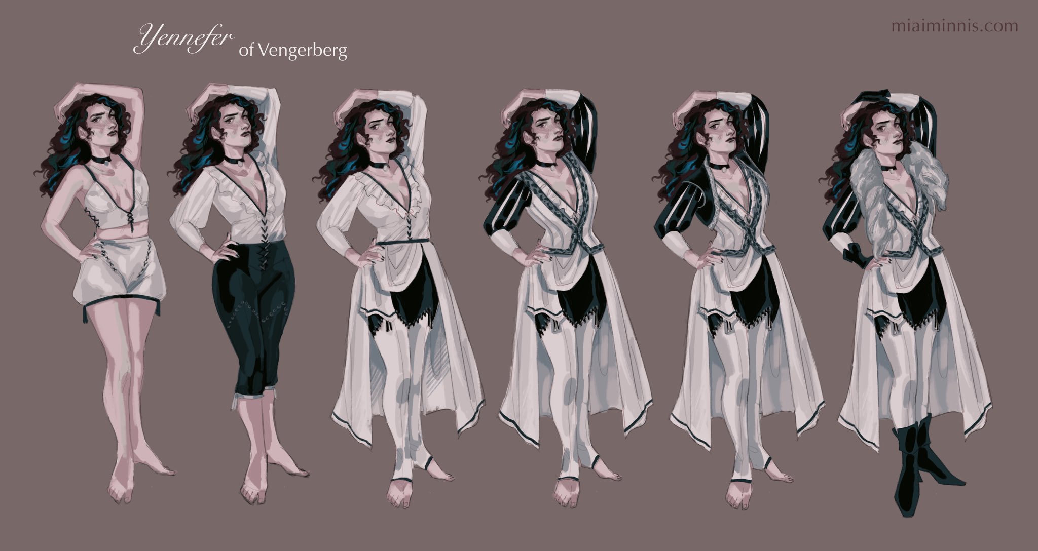 Designing Yennefer Of Vengerberg