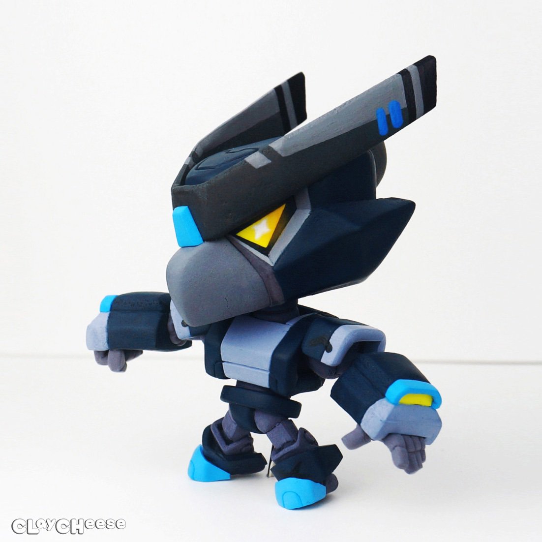 Claycheese 클치 On Twitter Hello It S Claycheese I Made Brawl Stars Night Mecha Crow With Air Dry Clay If You Want You Can See The Making Video Https T Co W3z3nyh5pz Thank You Brawlstarsbibi Brawlstars - krowl robot brawl stars