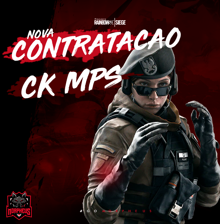 Morpheus_ofc1's tweet photo. [R6-PC] Damos as boas vindas ao nosso novo player que fará parte da lineup principal de Rainbow Six no PC.

Seja bem vindo CK!

#GOMPS #GGMPS https://t.co/4axusYvn1d