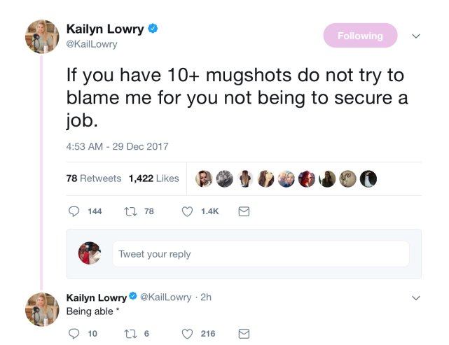 daveygreason's tweet photo. #selfexplanitory another shot from the brilliant @KailLowry ... One can only assume who she is talking about, #DUDE ! #mugshot #picsofthedsy https://t.co/GeRSWxo935