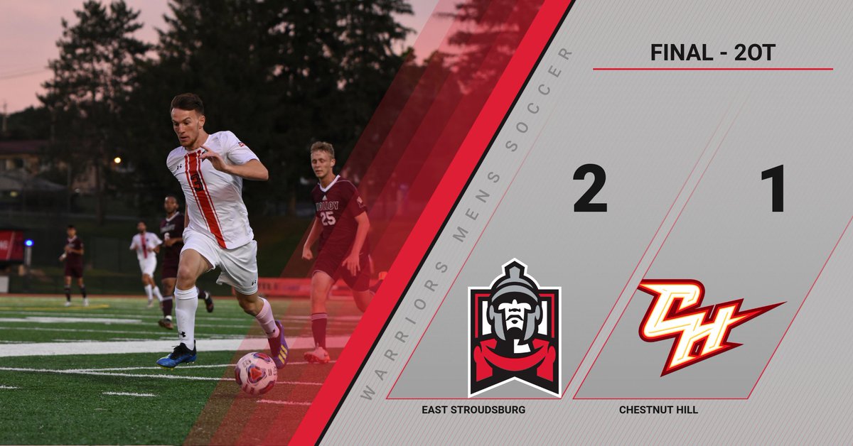 MSOC: WARRIORS WIN!!! Junior Michael Tolley nets the game-winner for ESU in double overtime as the Warriors defeat Chestnut Hill 2-1 ... Senior Marcus Torgersson opened the scoring for ESU at the 24:30 mark of the first half.