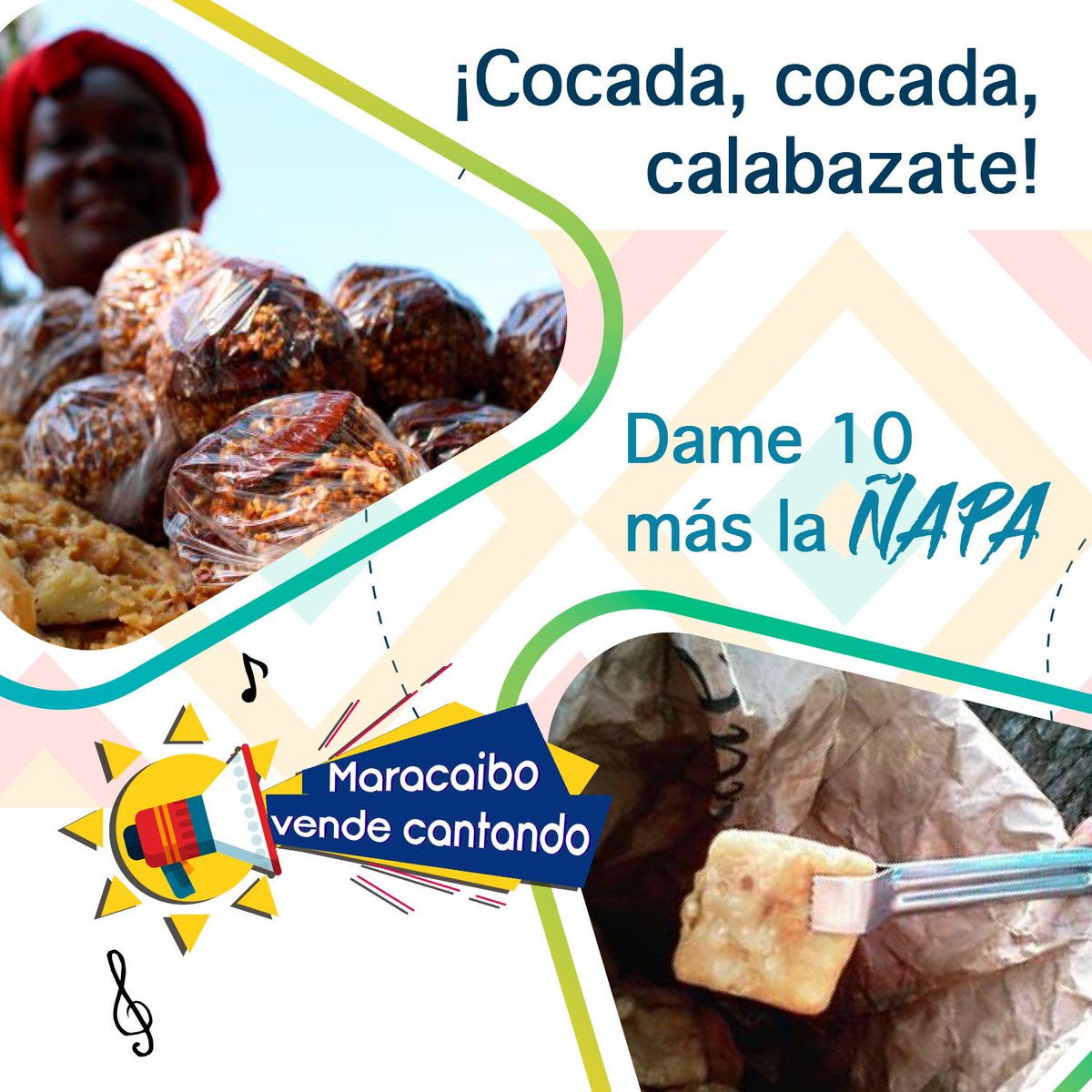 somosproaccion's tweet photo. Después del almuerzo un dulcito no caía mal y con un cantar particular tenías pa’ escoger.
Y cuando el sol bajaba, el pastelero sólo sonaba sus pinzas  pa’ que te provocara darte un gustico. 
#Maracaibo #Tradicion #Sabor #venezuela https://t.co/9Be6sr0bkF