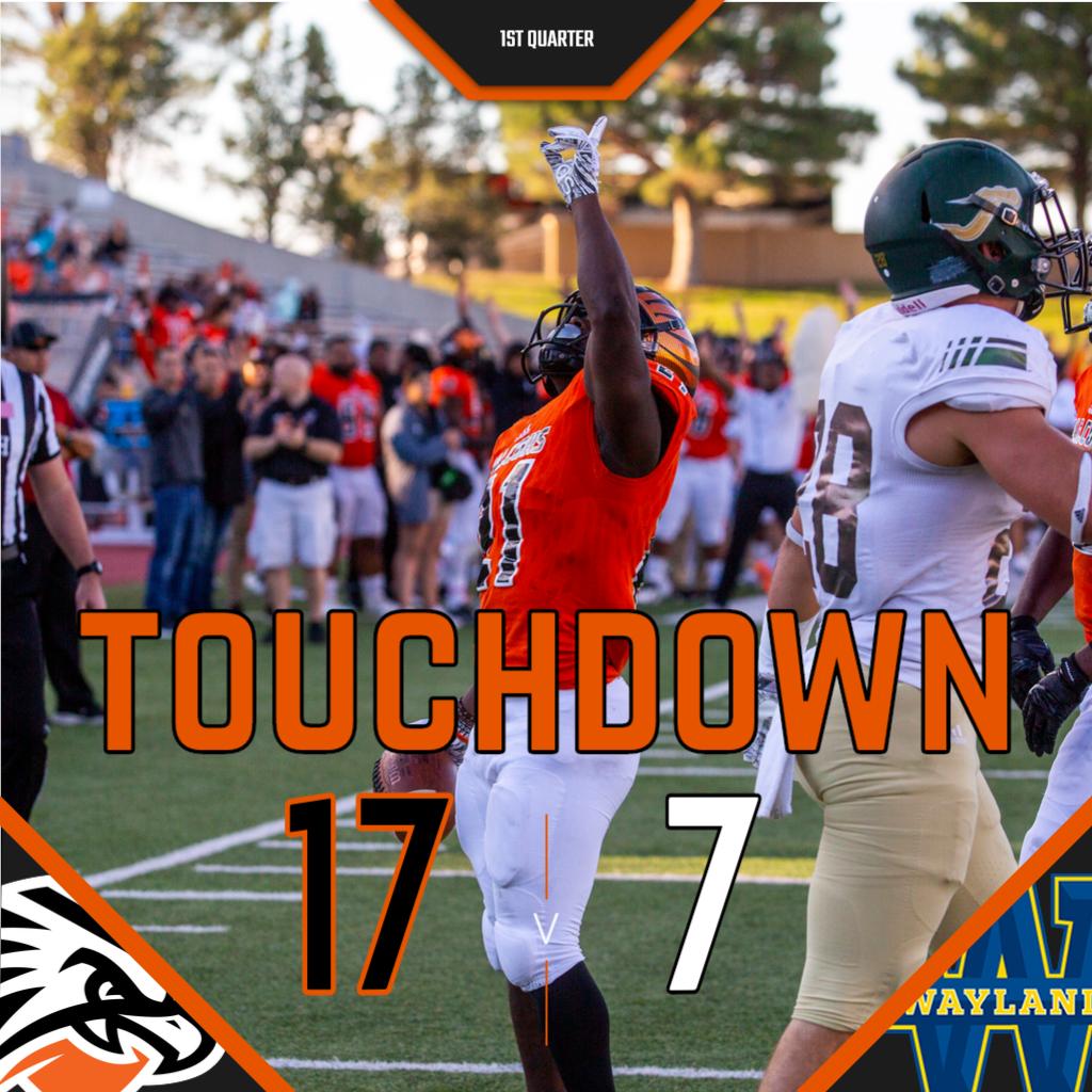 RT @utpbfalcons: Taylor Null finds Kyle McBride on a slant for the 20-yard strike!  Falcons now up 17-7! https://t.co/2nFZCwn5L3