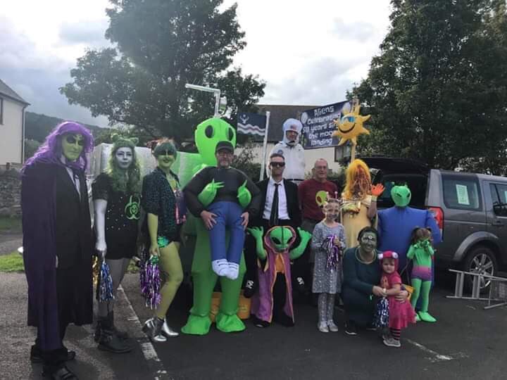 Did you see us in Porlock Carnival tonight?