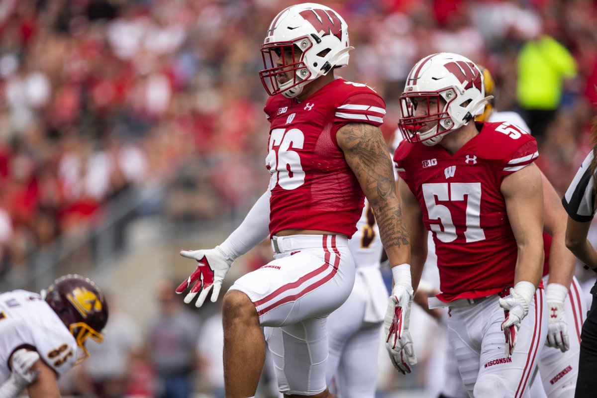 BadgerFootball's tweet photo. 110 - 0

Wisconsin has outscored opponents 𝟏𝟏𝟎-𝟎 so far this season

That's it. That's the tweet.

#OnWisconsin https://t.co/PWjKe3b9Eo