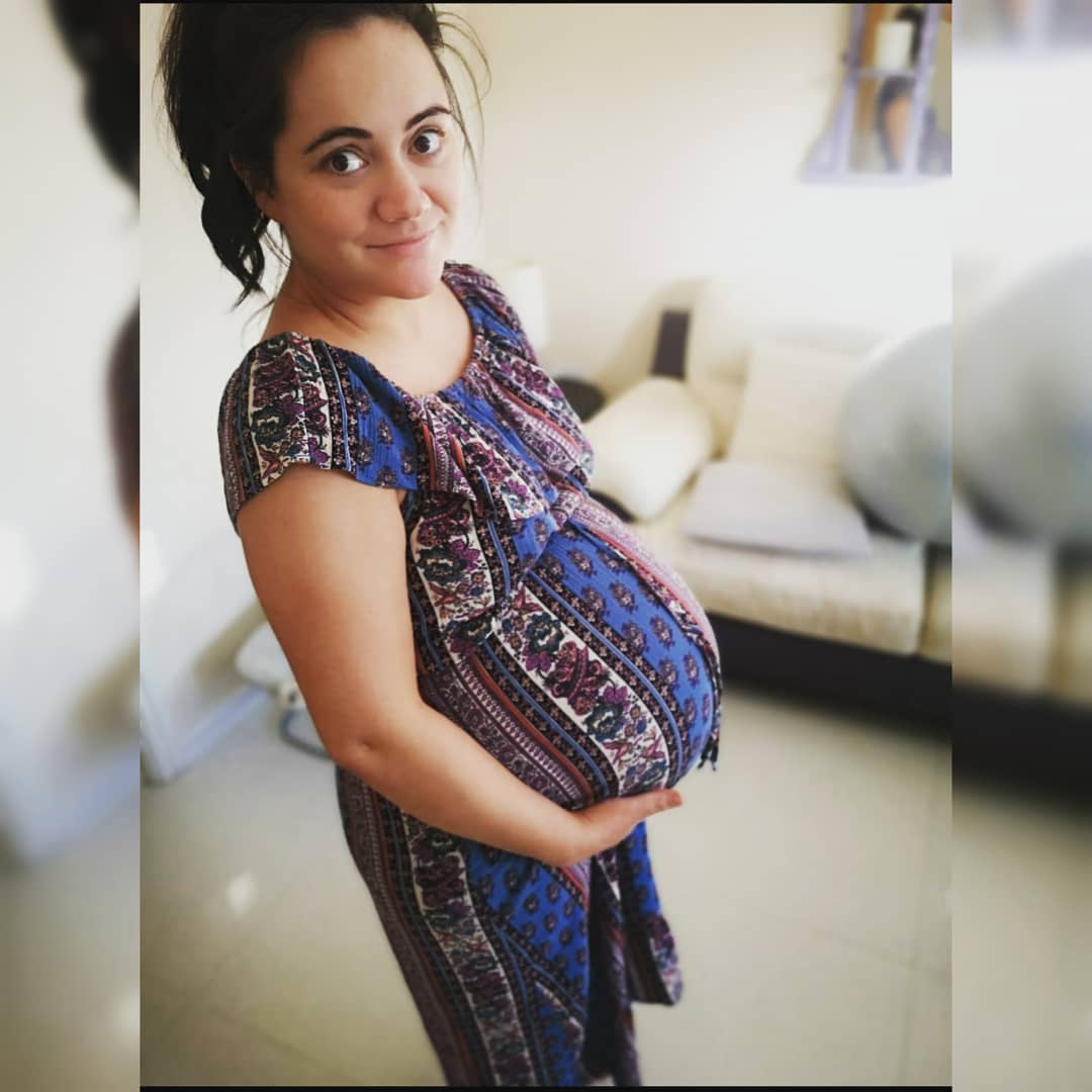 We made it to full term 💙 we're ready for you now little one! #41weeks #overdue