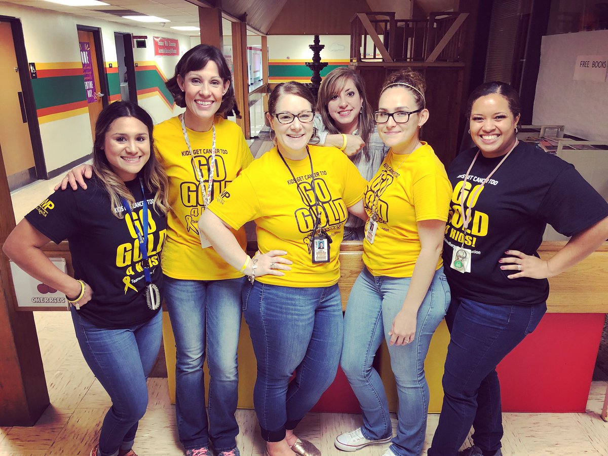 1st Grade Team supports childhood cancer! #GoGold #HcisdStories <a href="/T_H_E_Pirates/">Treasure Hills</a>