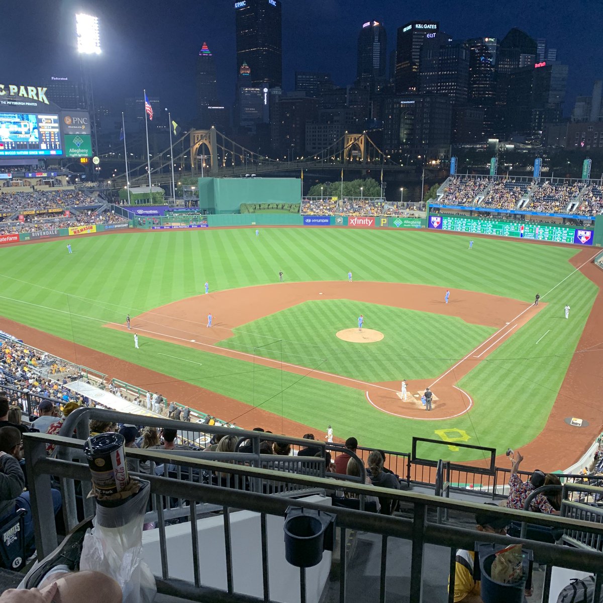 ShaunaEeyore's tweet photo. This is the first time in YEARS that I have attended a Pittsburgh Pirates game. GO BUCS!! https://t.co/qVWCzDYUvi