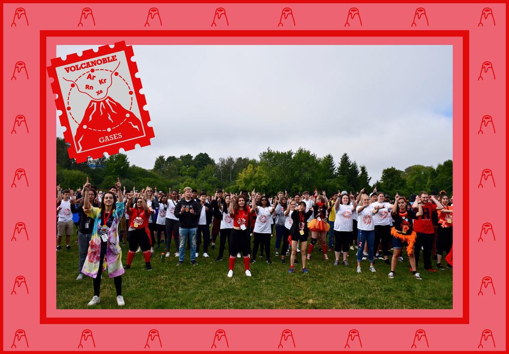 SCIOrientation's tweet image. Let's hear you Red Team! What's up Volcanoble gases?