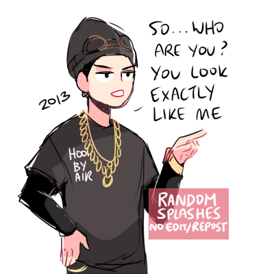 when 2013 yoongi meets 2019 yoongi

#btsfanart #BTS #SUGA @BTS_twt 