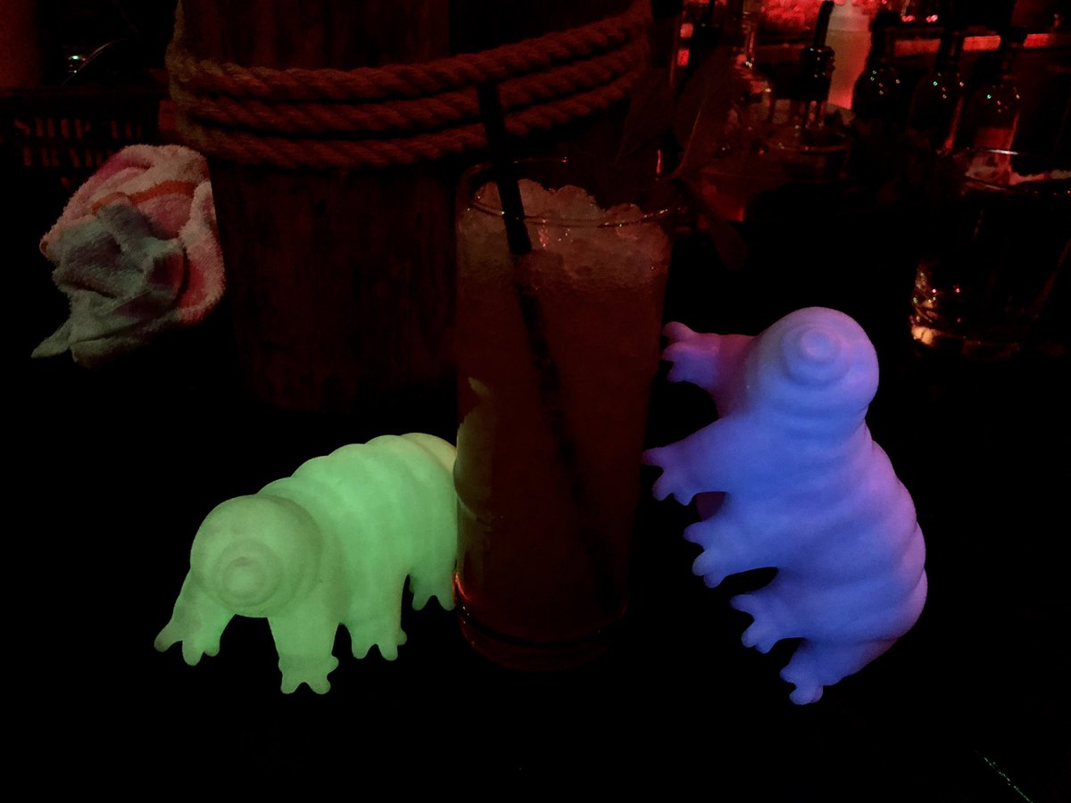 markowenmartin's tweet photo. A dinner with my #TardigradePosse at Devil’s   Reef in Tacoma. #Partigrade #ExtremophilicSaturday https://t.co/gPLIdEGwJo