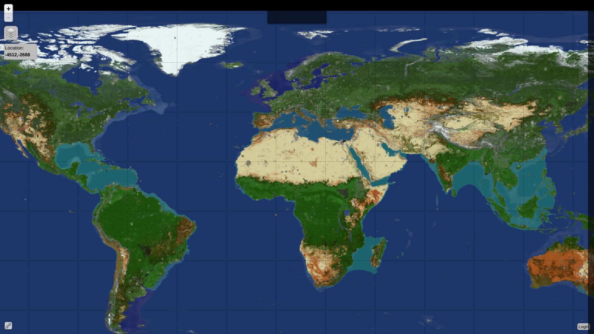 Minecraft earth map
