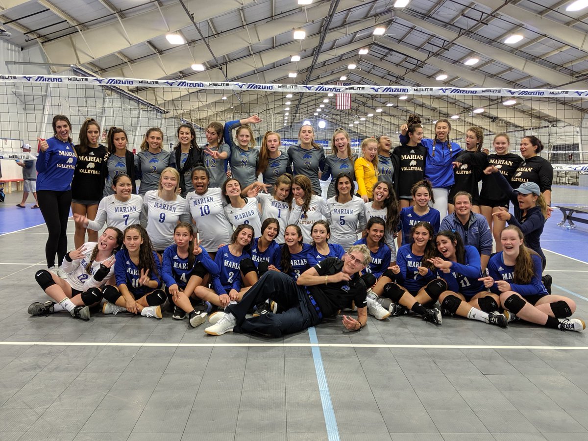 VbdphillH's tweet photo. Marian Volleyball 2019 https://t.co/hrtYXV5ztZ