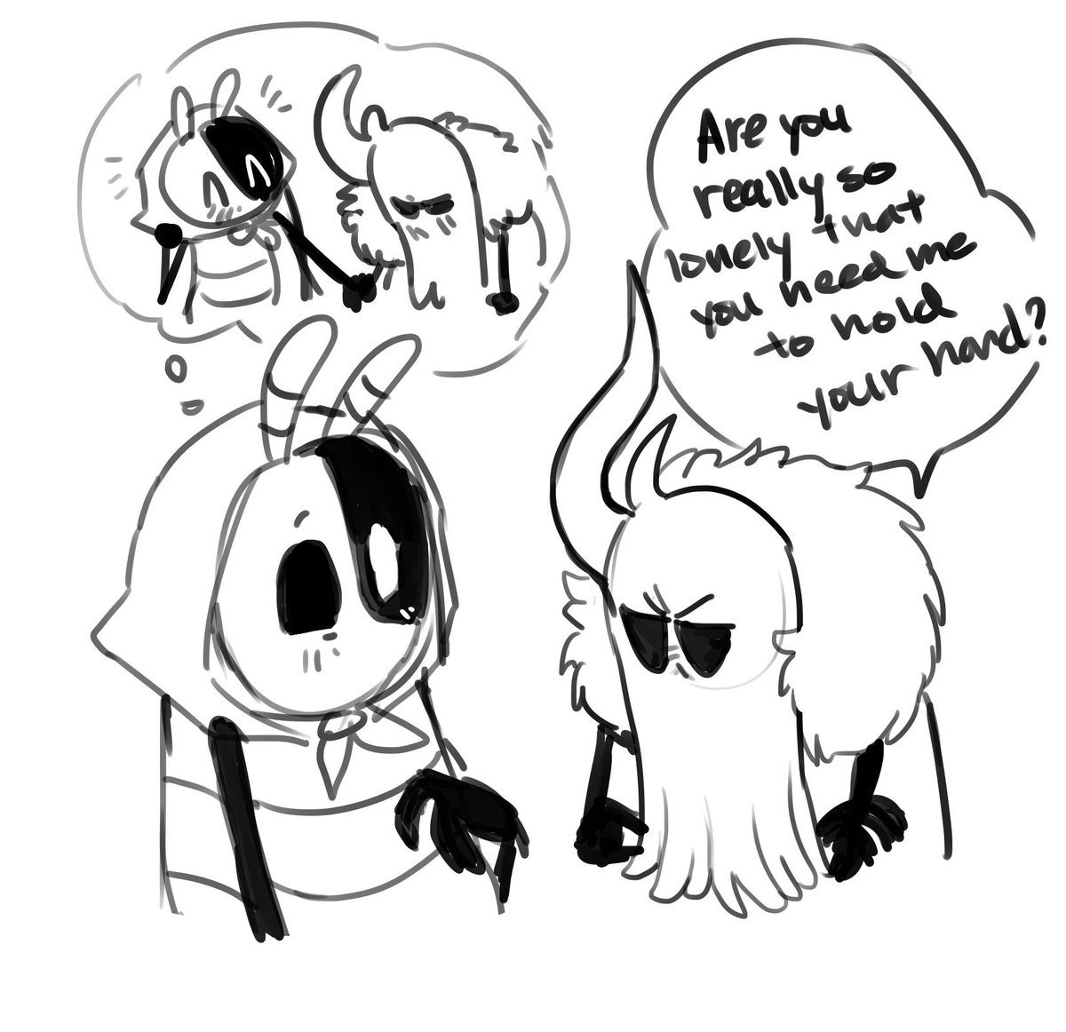 SBABL fanart!! aah!! this last chapter was so good and sweet
#HollowKnight 