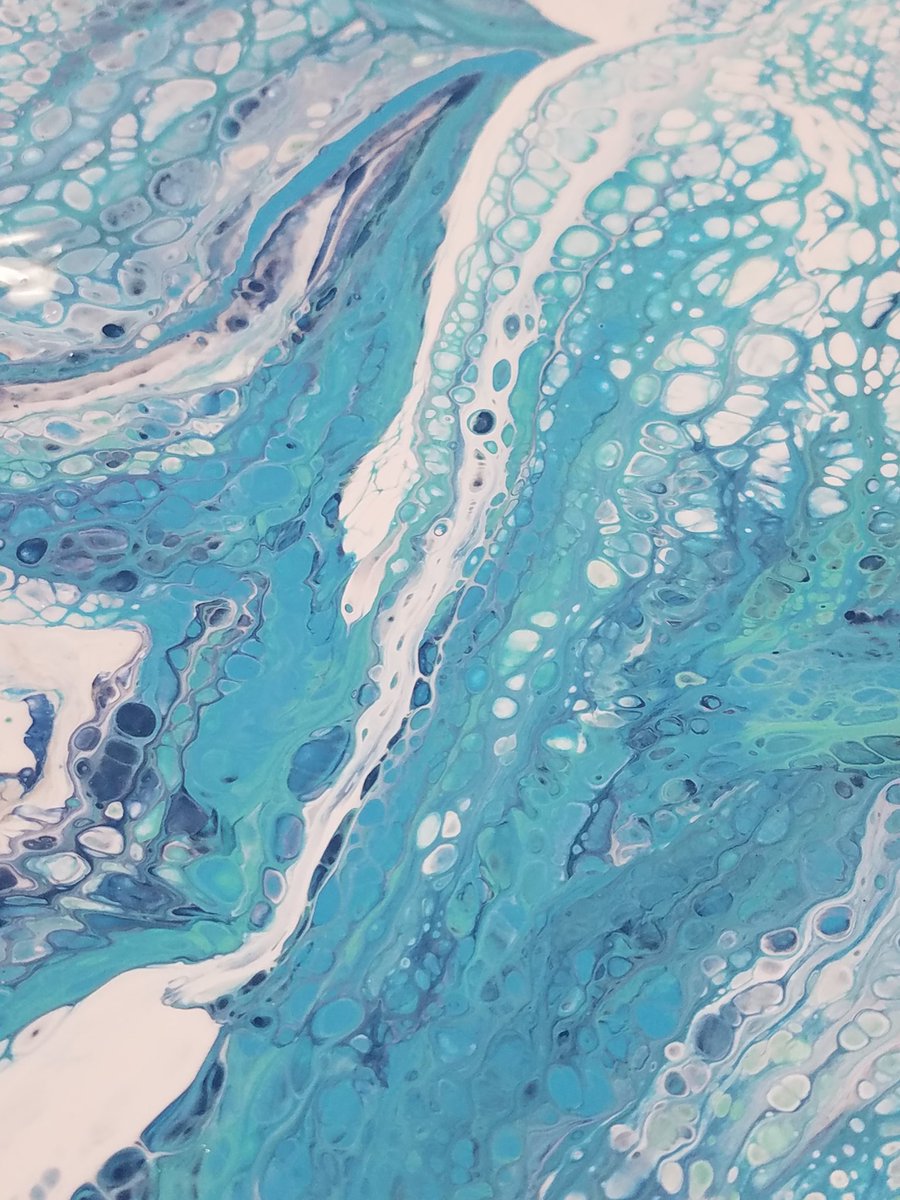 ritualoart's tweet photo. #acrylic #painting #paintpour #oceanthoughts #ritualo #acrylicpainting #blueseries #ritualoart #blue #beachlife #vitaminSEA #positiveartvibes #ritualogallery #hashtag #crashingwaves https://t.co/057tsZ44R4