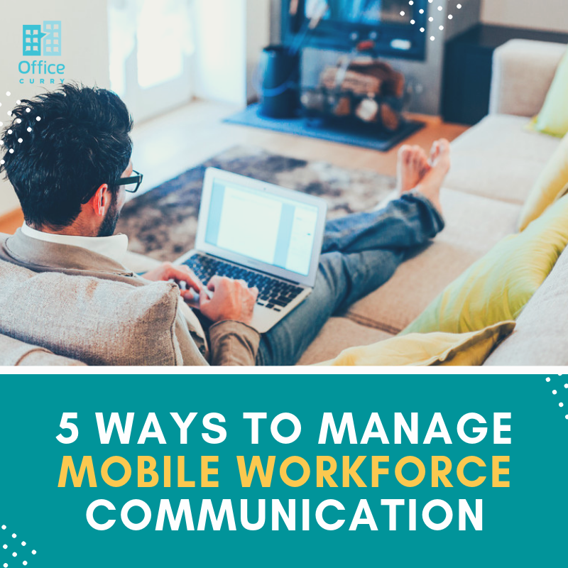 OfficeCurry's tweet photo. *PART 1 of 2* 
How to establish a successful #mobileworkforce environment for a #Remoteworker to ensure that they are able to communicate and increase #productivity? 
Read: https://t.co/buuHYTlrZc 

#OfficeCurry #remoteworking #remotejob  #flexibleworking #flexjobs #workfromhome https://t.co/PKfskMpozT
