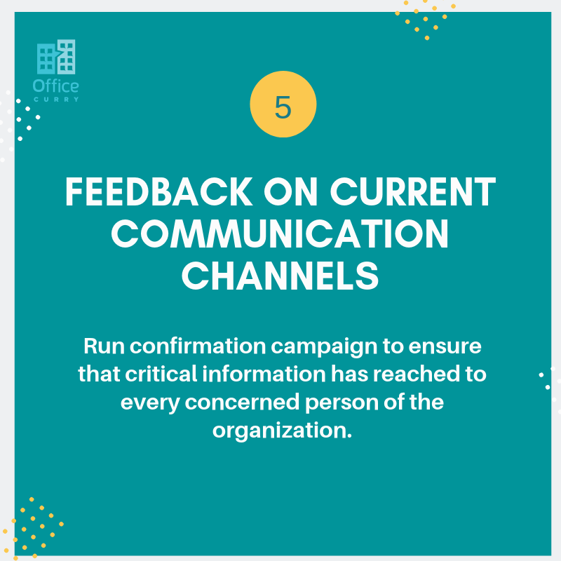 OfficeCurry's tweet photo. *Part 2 of 2*
Ways to establish a successful  communication channel with #remoteemployees. https://t.co/08gpWZA8Qf
