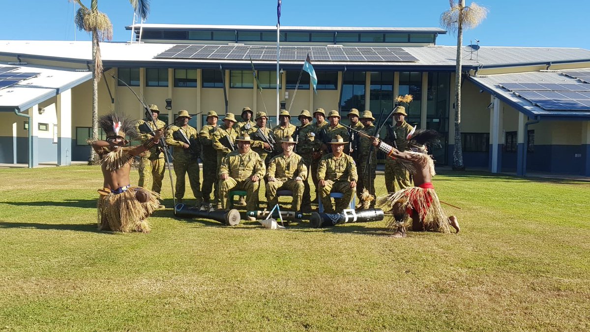 OC_C_FNQR's tweet photo. Love seeing the next generation of #Sarpeye soldiers excelling. Well done to the #51FNQR Recruit and Patrolmen Course Student of Merit  PTE Ces Whap from Mabuiag and the Combat Support Operator Course Student of Merit PTE Rene Mandee from #Bamaga #armyinmotion #RFSU https://t.co/jnLn4zP8zO