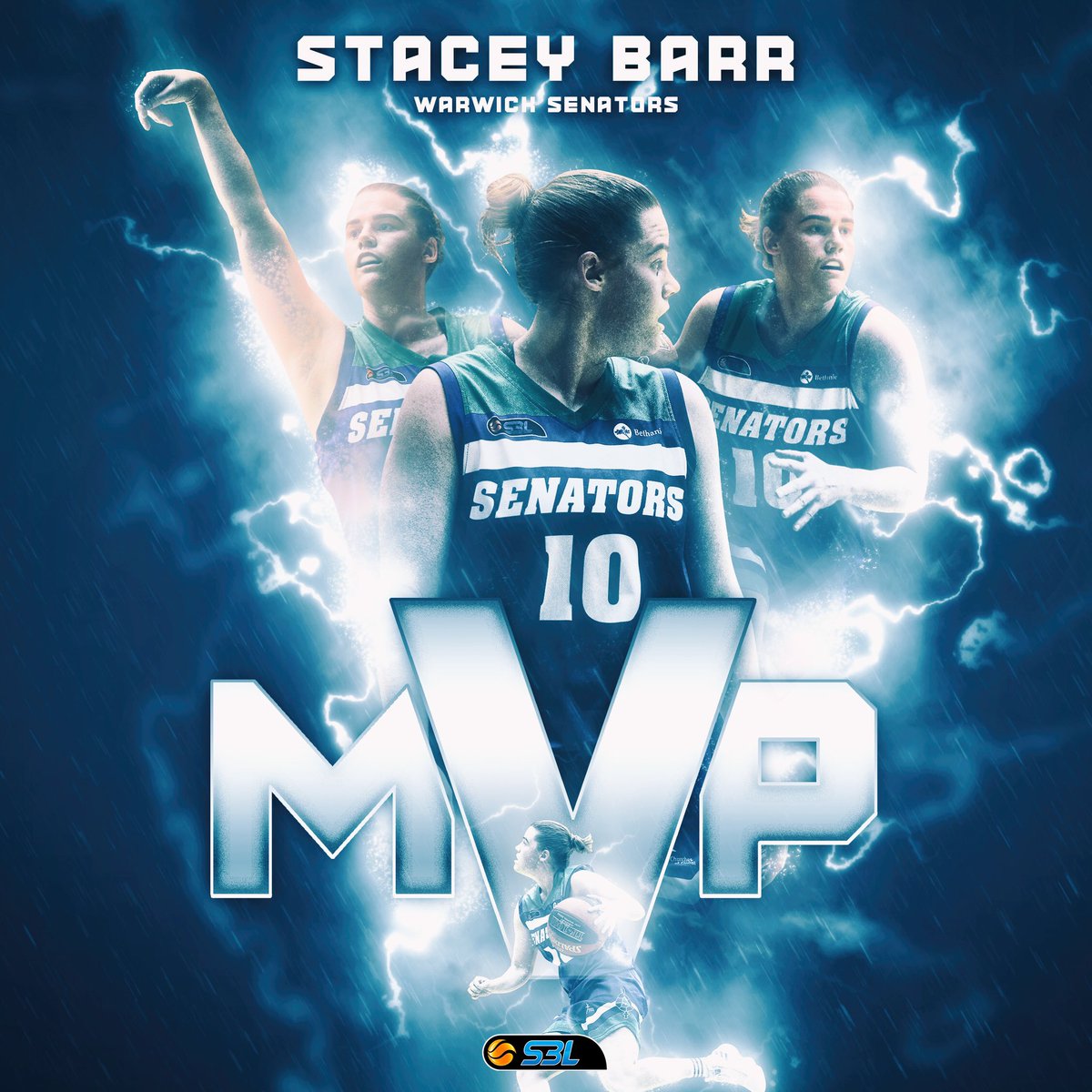 NBL1_West's tweet photo. 🏅 Women’s #SBL19 - Most Valuable Player - @sbarr10 with a massive 123 votes! https://t.co/Jr679LAaHH