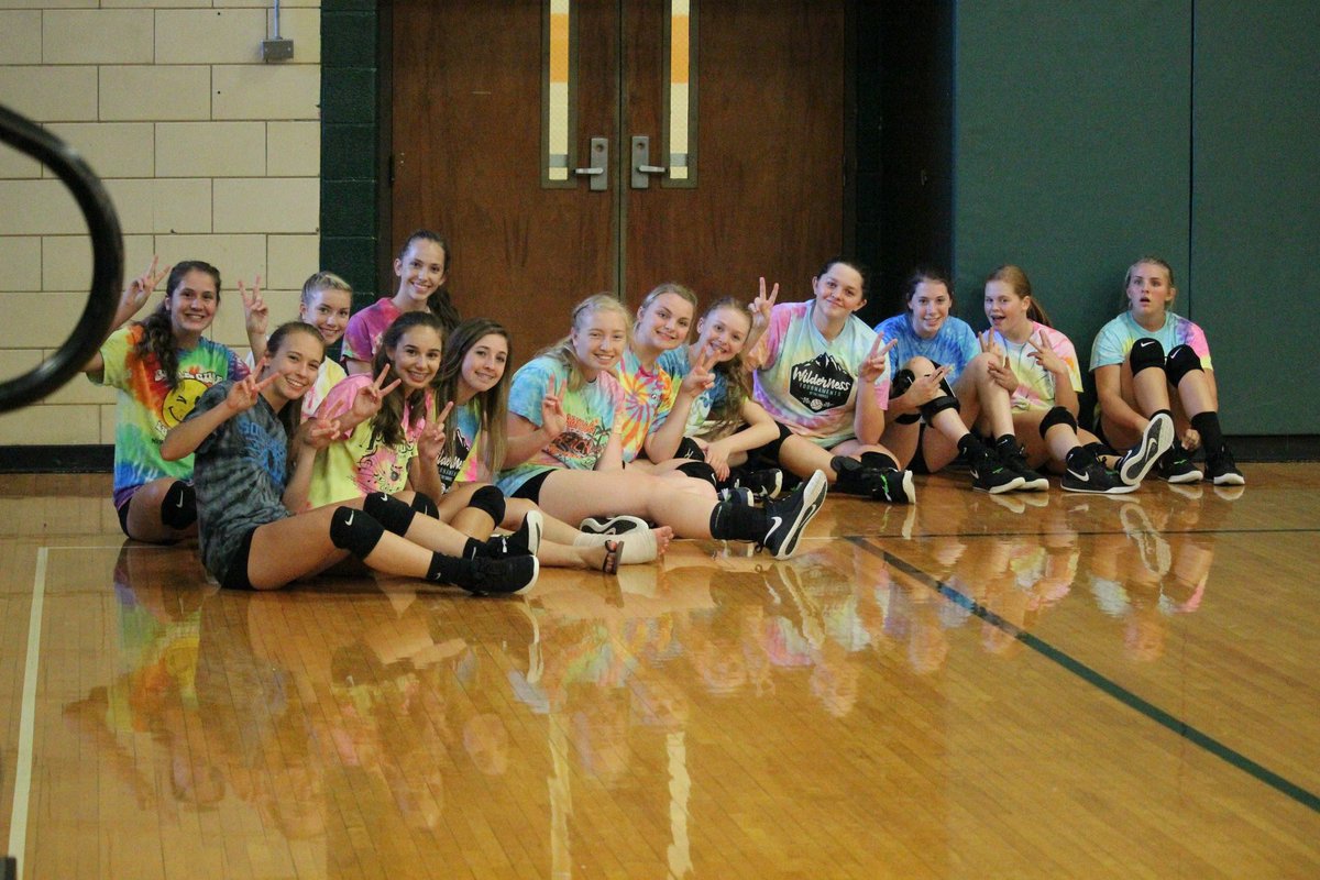 PCVB10's tweet image. white out game monday against bassett at home!! jv at 5:30 and varsity at 7 everyone come support your lady cougars