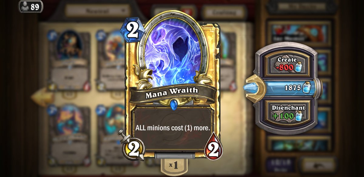HighSlots's tweet image. What a pretty card! #Hearthstone