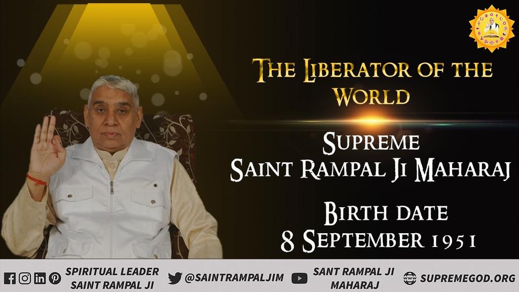 GRankwat's tweet photo. #WorldLeader_BornToday
Prediction of Mr. Anderson about the Religious Leader Saint Rampal Ji . A religious rural Indian, preparing constitution on the principles of one human race, one language and one the lesson of morality, generosity and flag, would give service to mankind. https://t.co/8ea1NAko93