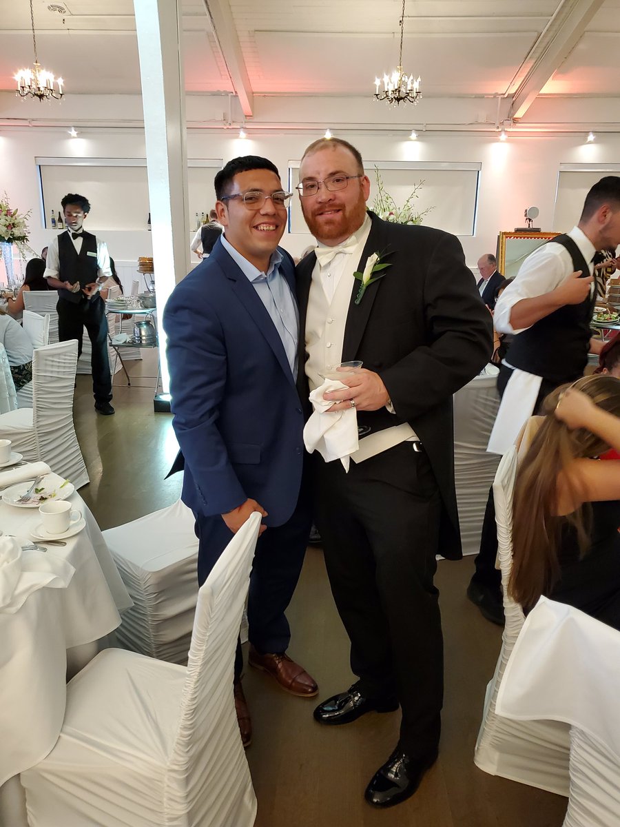 Coach_D21's tweet photo. 25 years of a brotherhood...my formal Introduction to #Somerville #daville ... even mayor @JoeCurtatone came thru! #PerryPark @PHA_Athletics #PHABasketball #Brothers ... beautiful ceremony brother! #ThomasAndJulia https://t.co/ADoc7ILkaP