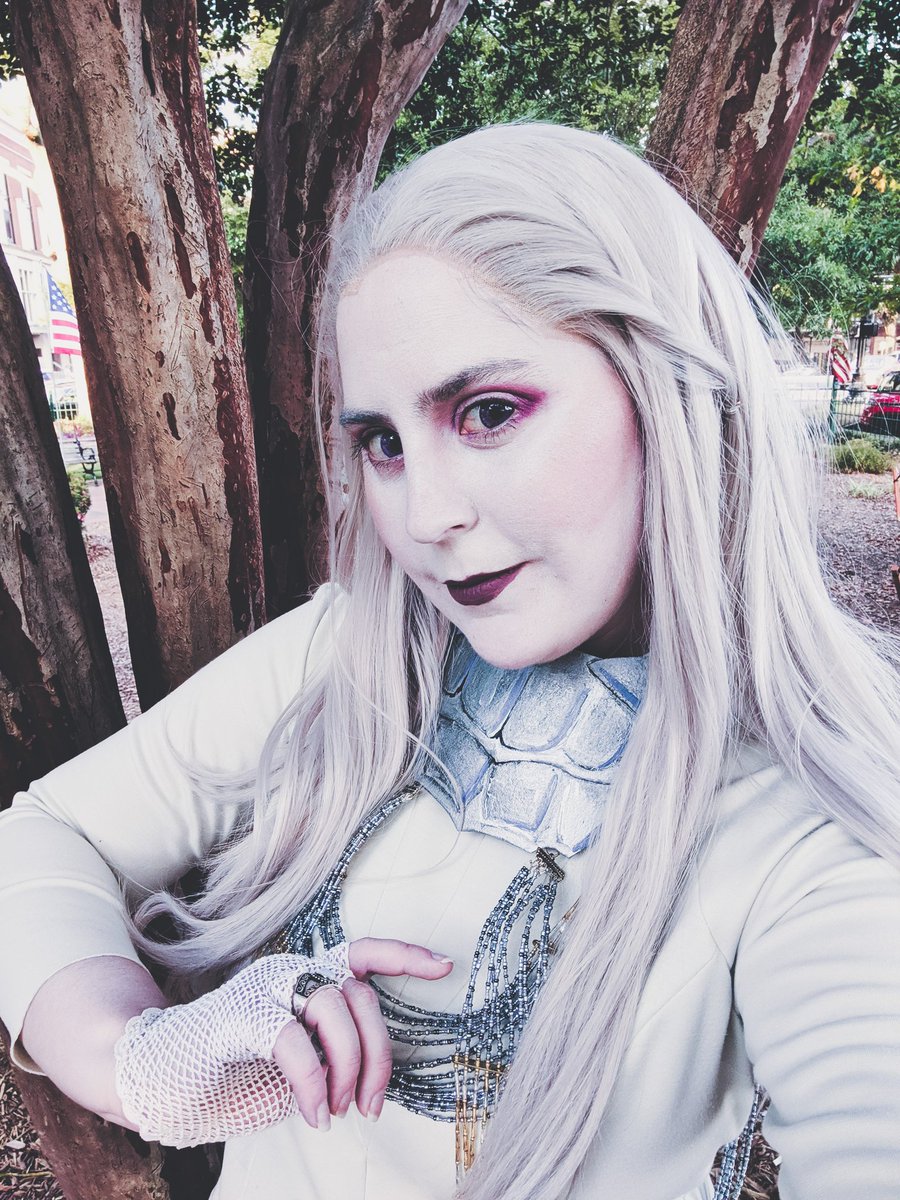 lambells's tweet photo. Y'all, I am so inordinately pleased with this makeup, I haven't even taken it off yet. #mybestworktodate
Some previews of more #Stahma goodness to come.
#defiance #syfy #givemeallthejjabramslensflare #atlantacosplayers https://t.co/cpdJKrGJgO