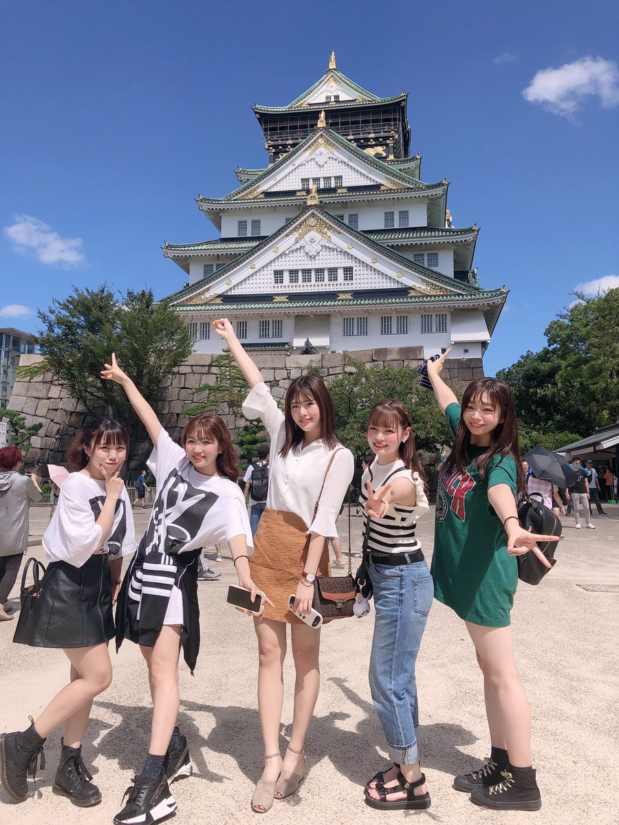 関口 ティナ 143 大阪城満喫 ライブ並の汗をかきました ワンフォースリー大阪遠征