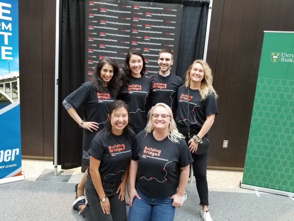 namartakochar's tweet photo. Inspiring day at TEDx USask with amazing speakers sharing big ideas on topics of health, education, environment and community!  Truly a day of “Building Bridges”, this year’s TEDx USask theme.
#TEDxUSask2019 #building bridges #usask https://t.co/wpraHnqUCe