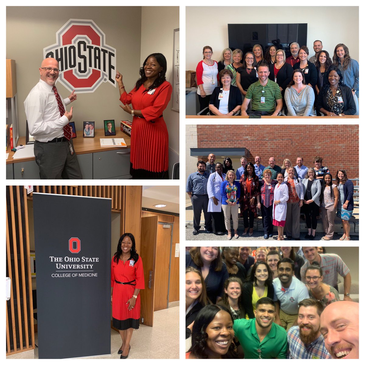 DrNwando's tweet photo. ⭕️ne week down! Some highlights from my first week as Chair of Family Medicine at @OhioStateMed @OSUWexMed! Had multiple #ChairTalks on my listening tour, learning abt what’s important to our faculty, residents, staff, admin &amp; leaders. So much to learn but energy is amazing! ✅ https://t.co/nxxfmN9U8r