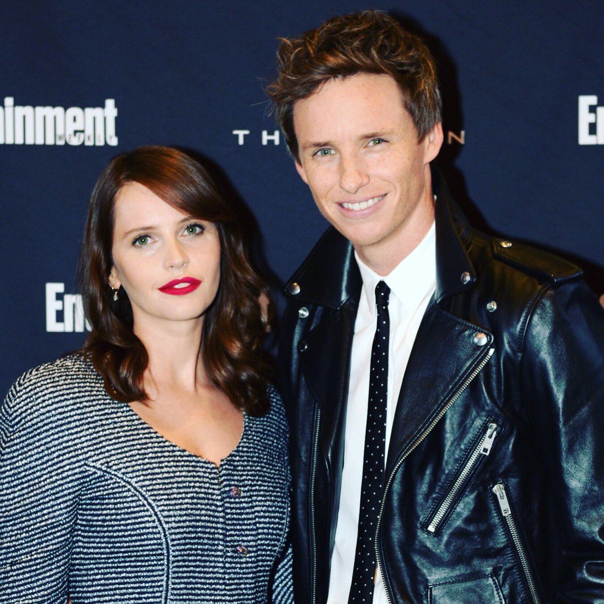 bespokeredmayne's tweet photo. Elegant pair: #FelicityJones + #EddieRedmayne step out at the @entertainmentweekly #MustList Party Saturday night at @tiff_net. The gala showing of their new film #TheAeronauts is Sunday. Have we commented enough how amazing it is to see them together again?
@tomharps https://t.co/7tmNhSvAwe