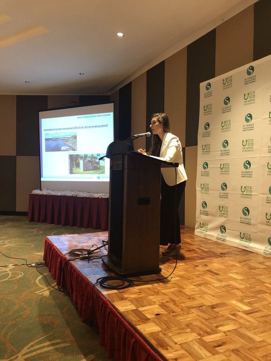 TNFandSHF's tweet photo. We are having a #HumanRights Session by Ms. Alice Cruz, #UN #Special #Rapporte today in Manila.
Lecture and Group discussion.#Leprosy #Hansen’s disease https://t.co/FTpX0CYAKw