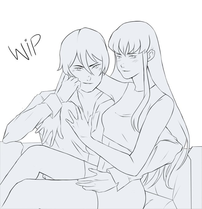 Just a WIP, will post the final piece later ??

Aquele momento que seu cérebro DO NADA decide que você sabe anatomia sem usar referência. Pequenos deleites milagrosos que passam rápido. 
Amanhã eu pinto, hihi.

#codegeass 
