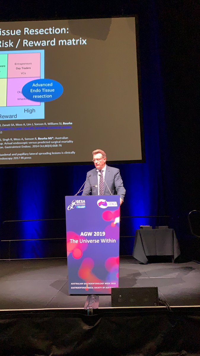 Michael Burke; GESA AGW receives Distinguished Research Award. He’s one of the world’s best in Endoscopy.