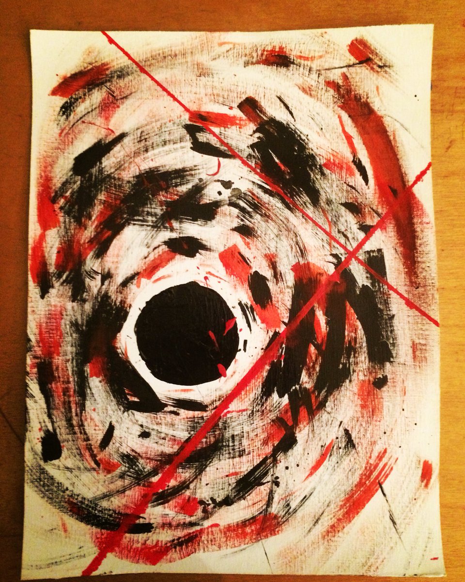 nohofoto's tweet image. Latest: “White Black Red” No. 1 on paper. #abstractpainting #abstractartist #abstractcolour #abstractart #abstractexpressionism #acrylicdrawing #abstractpainting #ArtLovers #artistsontwitter #dailyart #artoftheday #PainteroftheNight #Paintseptember #paintencounter #ColoringBook