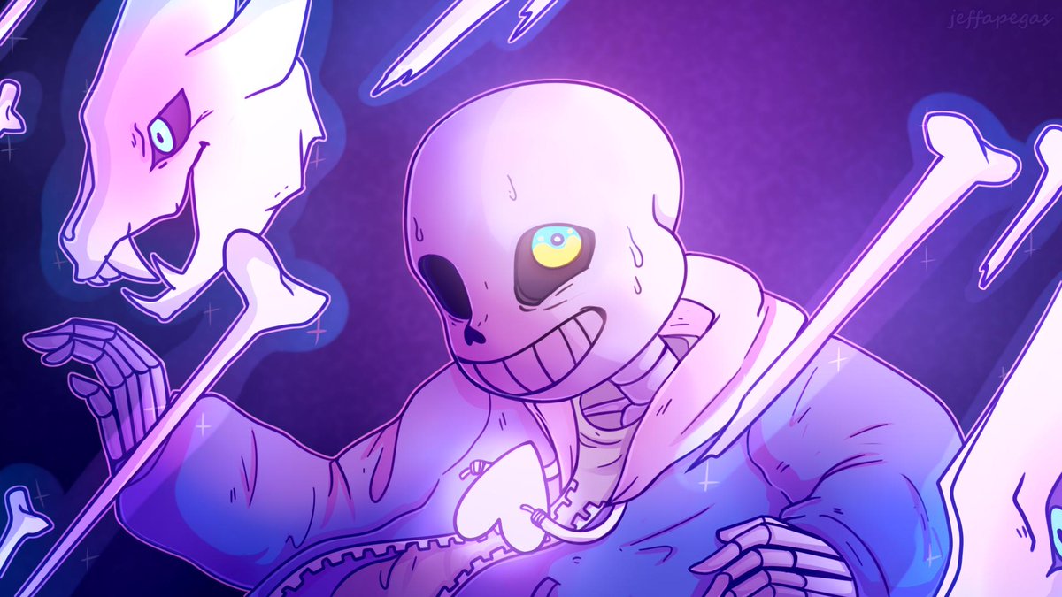 This is an upcoming skin made by Jeffa, seems like Sans is ready to give yo...