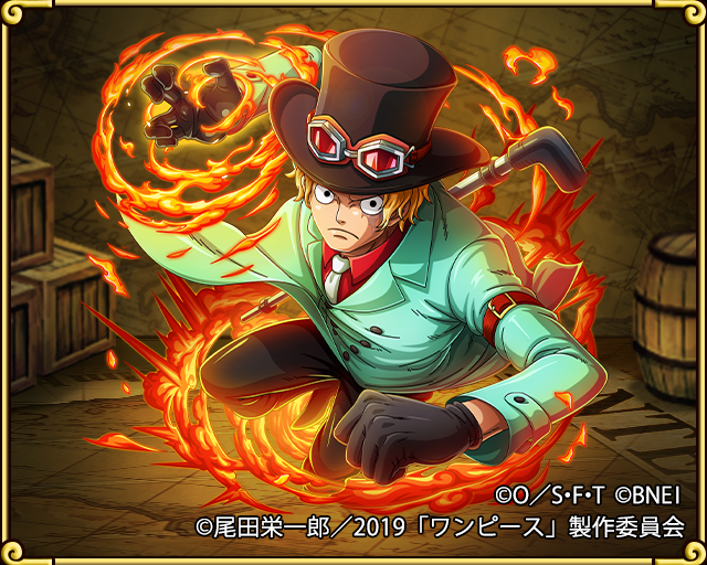 Twitter पर One Piece トレジャークルーズ 新決戦情報 9 10 12 00に劇場版 One Piece Stampede コラボの 決戦 革命軍サボ 開催 海賊万博で共同戦線を張った サボ が登場だ やつをぶっ飛ばすのは賛成だ海兵 革命軍参謀総長の強敵を仲間にしよう