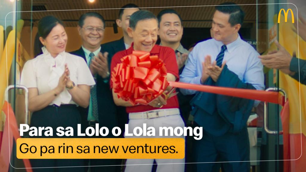 It’s Grandparents’ Day! Let’s celebrate our Lolos and Lolas who are never too old to live their dreams. Thank you for inspiring us. #LoveKitaLoloLola