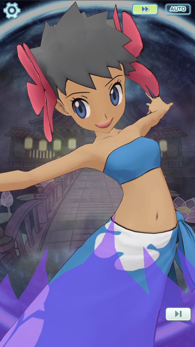 I really like the trainer animations in this game.  #PokémonMistress