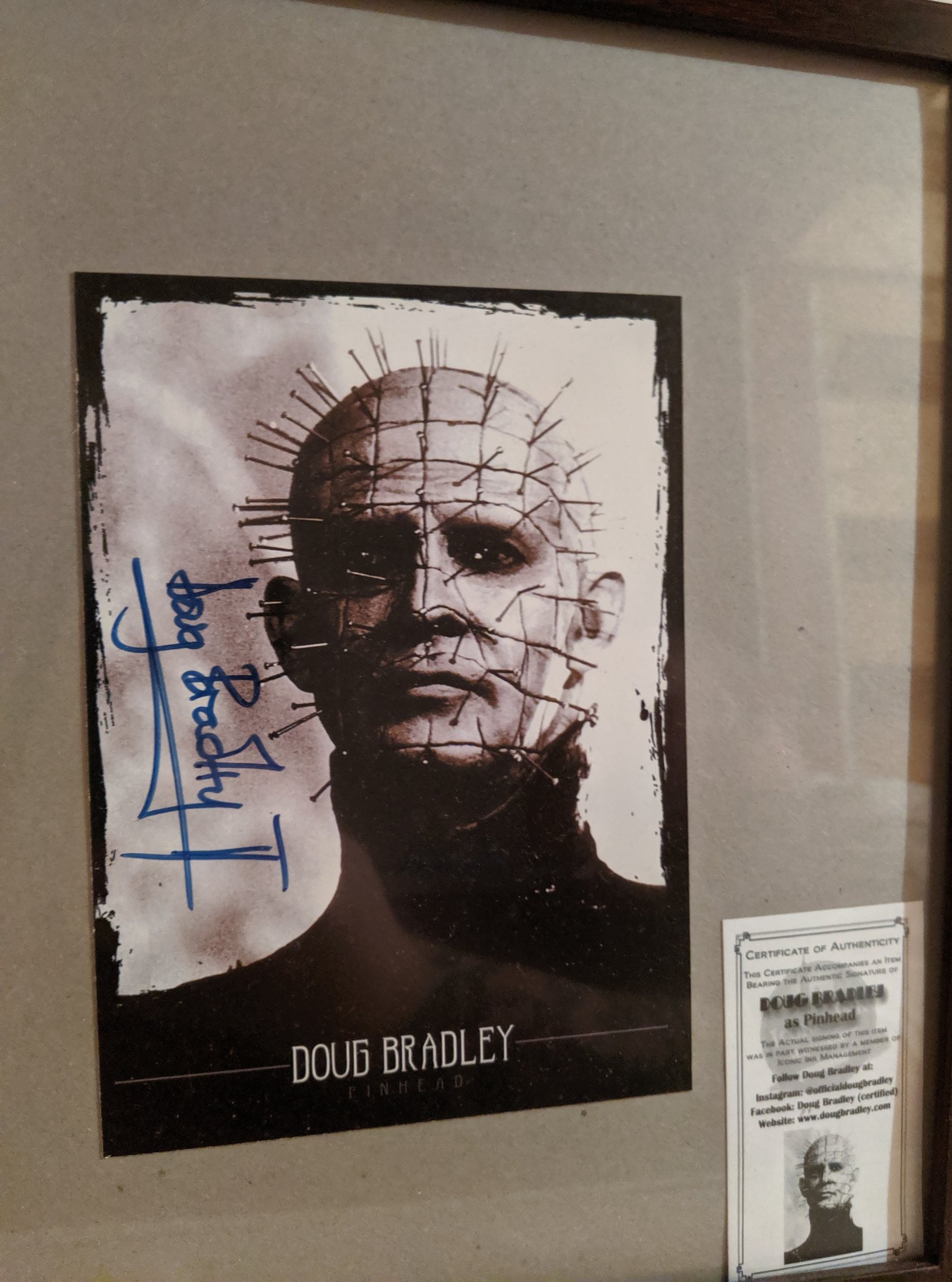 Happy Birthday to the legendary Doug Bradley !      