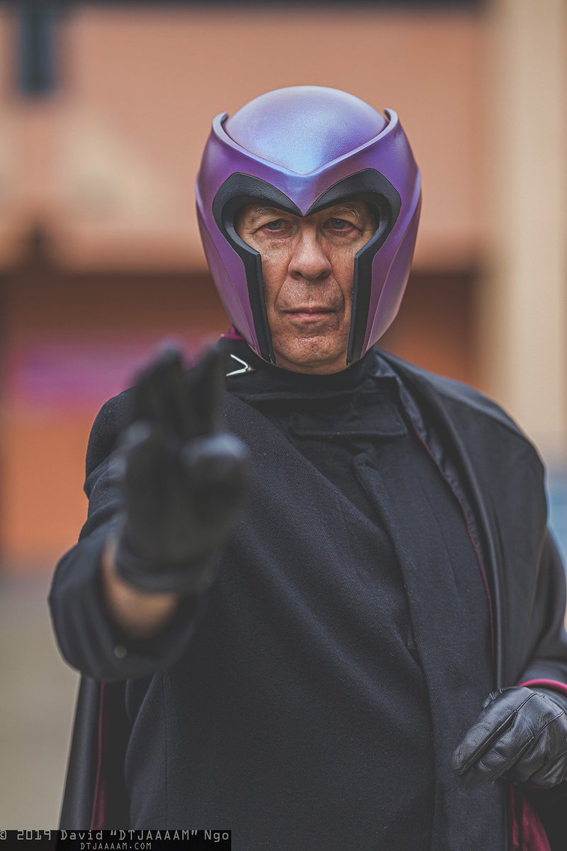 DTJAAAAM's tweet photo. Still the best Ian McKellen Magneto that I've seen in my travels!

#cosplay #rencon #rencon2019 https://t.co/CdbyETVQKc