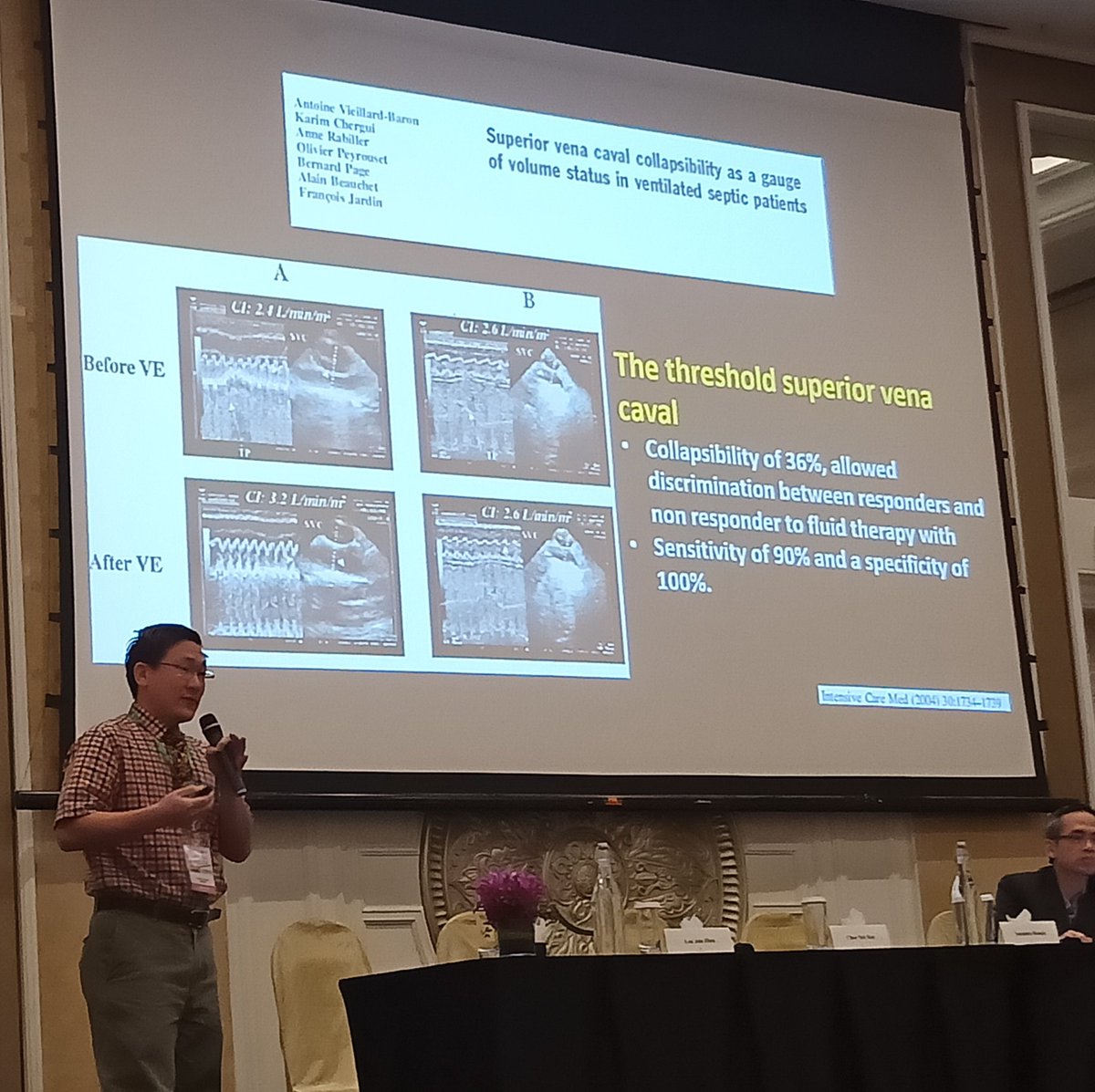 leejanhau's tweet photo. @ChorYek #ASMIC2019: #Pocus in septic shock in #PedsICU.
Should we use SVC instead of IVC for volume status in children?
#3rdAPICC https://t.co/VoHmpLBlWf